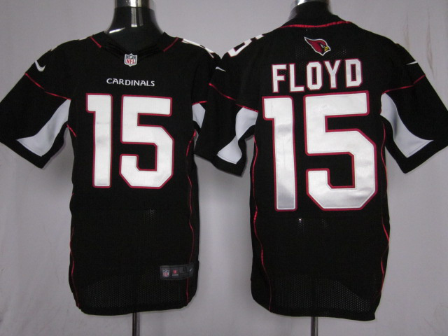 NFL Arizona Cardinals 15 Wide Receiver Floyd Black Nike Elite Jersey